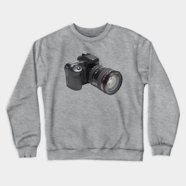 Digital Photography DSLR Photographer Camera Lens Crewneck Sweatshirt by ernstc